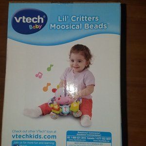 LIL'  CRITTERS MUSICAL BEADS BY VTECH NEVER OPENED NEW